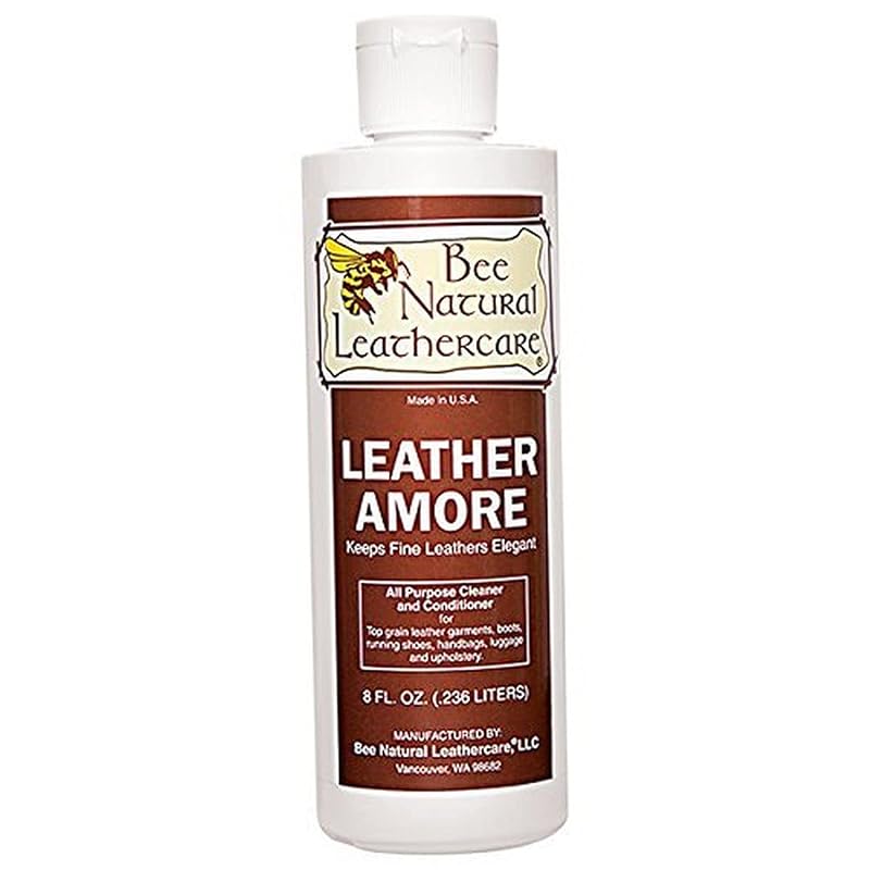 Bee Natural Leather Amore Conditioner Condicionador Líquido para Couro 237 mL Neutro