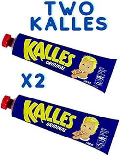 Kalles Kaviar Creamed Smoked Fish Roe Spread 190g x 2 ( Two )