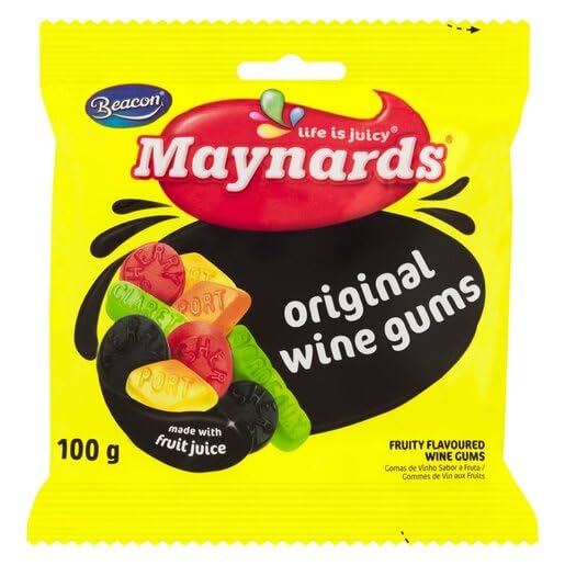 Welkom USA Famous Spoon with Original Wine Gums Sweets_3.52oz_100g_Pack of 4