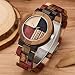 Imagen de Tiong Reloj de Mujer con diseño de Madera a Cuadros