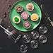 Tohsssik Mooncake Mold 50g, Hand Press Cookie Stamps Pastry Tool Moon Cake Maker with 6 Adorable Animal Patterns