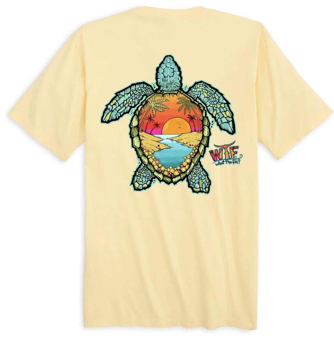 What The Fin Turtle - Adult T-Shirt