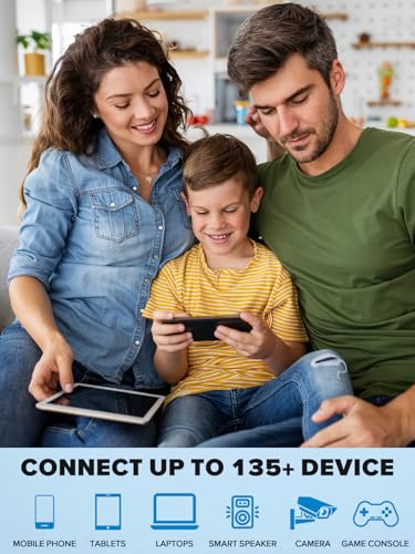Image of 2026 AX3000 WiFi 6 Extender, WiFi Extender Signal Booster for Home-Dual Band (2.4G /5.8G), WiFi Booster with 10X Faster Access Point,Up to 15888 Sq.Ft.&Support 135+ Smart Devices (White)