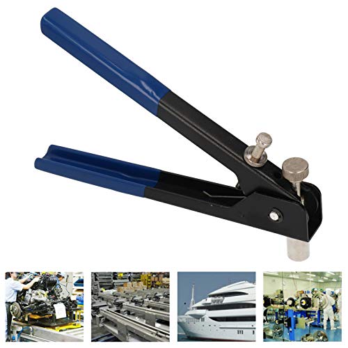 Pistola de rebite, porca de rebite de cabeça plana de liga de alumínio de alta dureza durável, ampla