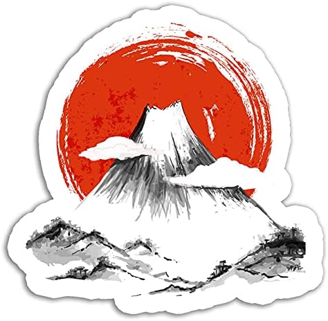 Mount Ranking TOP17 Fuji Sticker Adventure Cheap Waterbottle Japan Stickers