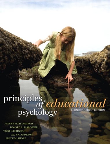 Principles of Educational Psychology, Second Canadian Edition