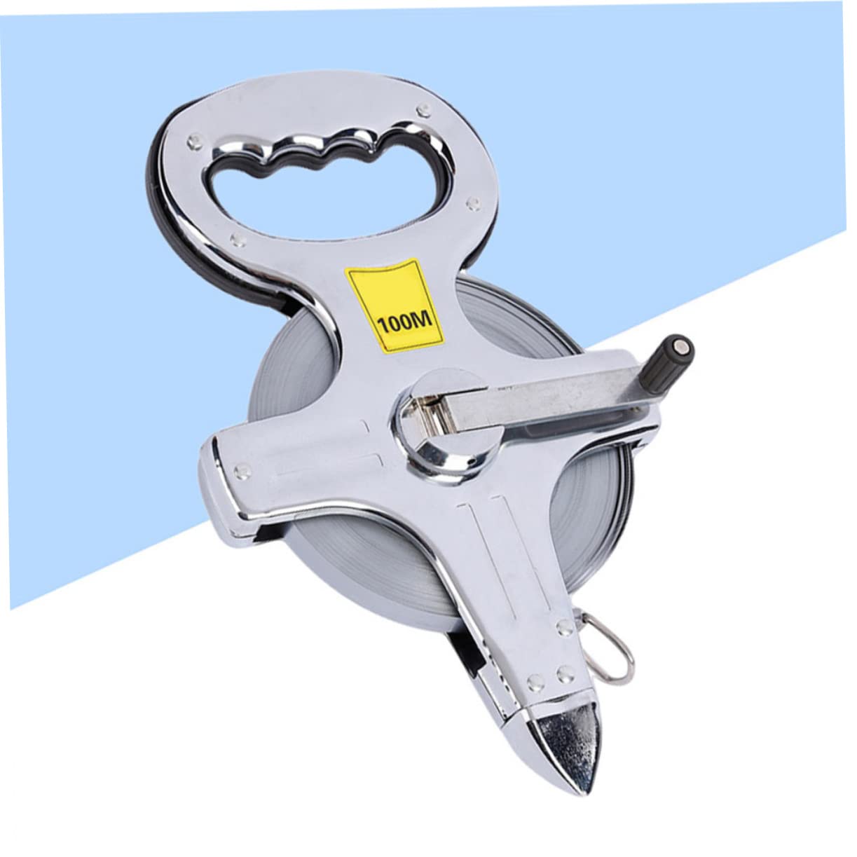 BESTonZON Ruban à Mesurer De 100 Ruban à Mesurer Rétractable Bande Rétractable Outils De Mesure Pour Le Travail Du Bois Précis Outil De Mesure Acier Inoxydable Bobine