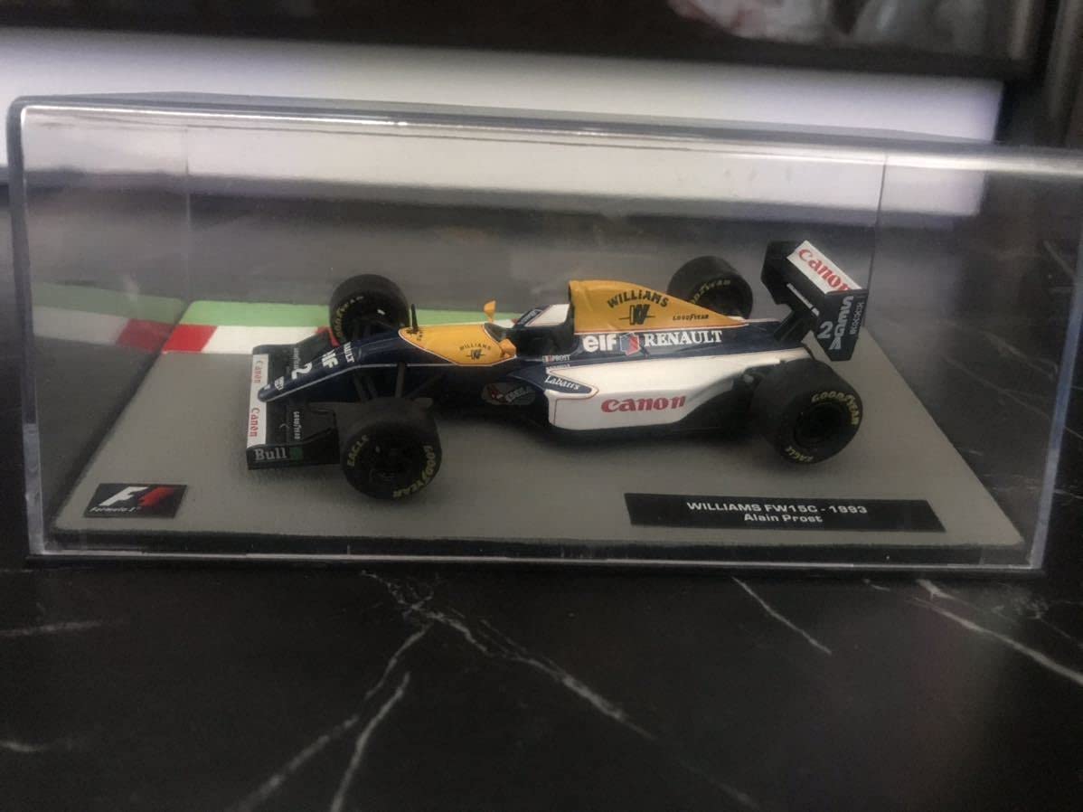 F1 デアゴスティーニ ウィリアムズ FW15C アラン プロスト ウィリアムズFW15C プロストが4度目の王者を決め引退したマシン