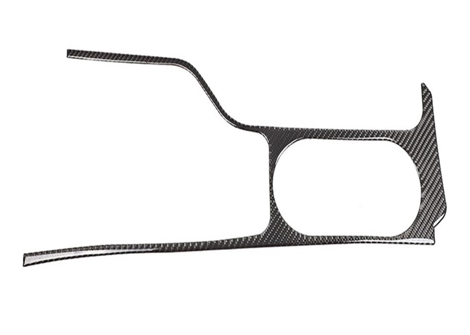 Interior Trim for Ranger for Wildtrak 2015-2021 Car Center Control Shift Panel Frame Trim Sticker Accessories LHD/RHD Cover Trim Sticker(RHD Carbon Fiber)