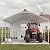 COSIEST 12x25 FT 2-in-1 Carport Storage Shed (12x20 Carport & 12x5 Storage) with Enclosed Storage Room, Heavy Duty Galvanized Metal Frame, All-Weather Use for Cars, Full-Sized Pickup Trucks, SUVs