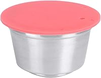 Vista 10 de Cápsula de café, cápsula de café reutilizable de acero inoxidable, cápsulas de filtro de café, accesorios para cafetera (verde)