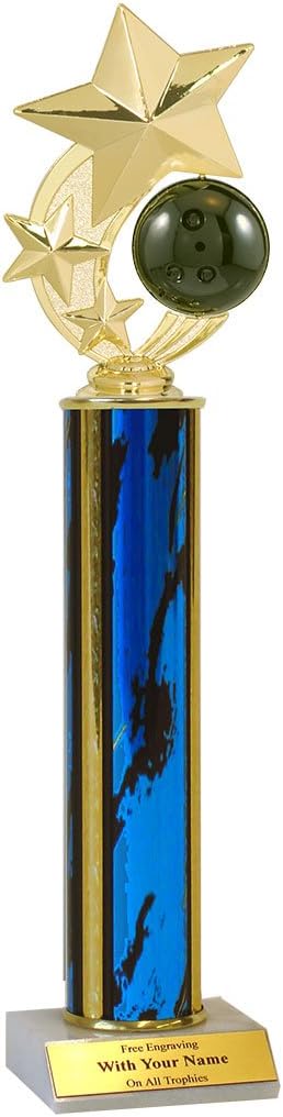 Bowling Trophy - 13" with Spinning Bowling Ball