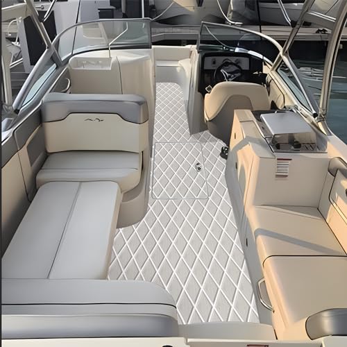 image for KXKZREN EVA Foam Boat Flooring Decking Sheet Pad Diamond Pattern 6mm A