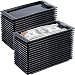 Black Check Holders, Check Presenters for Restaurants, Trays Guest, Tip Trays Waitress, Bill Holder Guest for Restaurants, Bars, Hotels(32 Pieces)