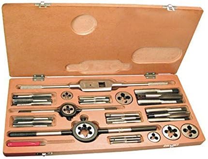 Heavy Duty Metric Tap and Dies Set 6Mm to 24Mm- Boxed Complete Metric