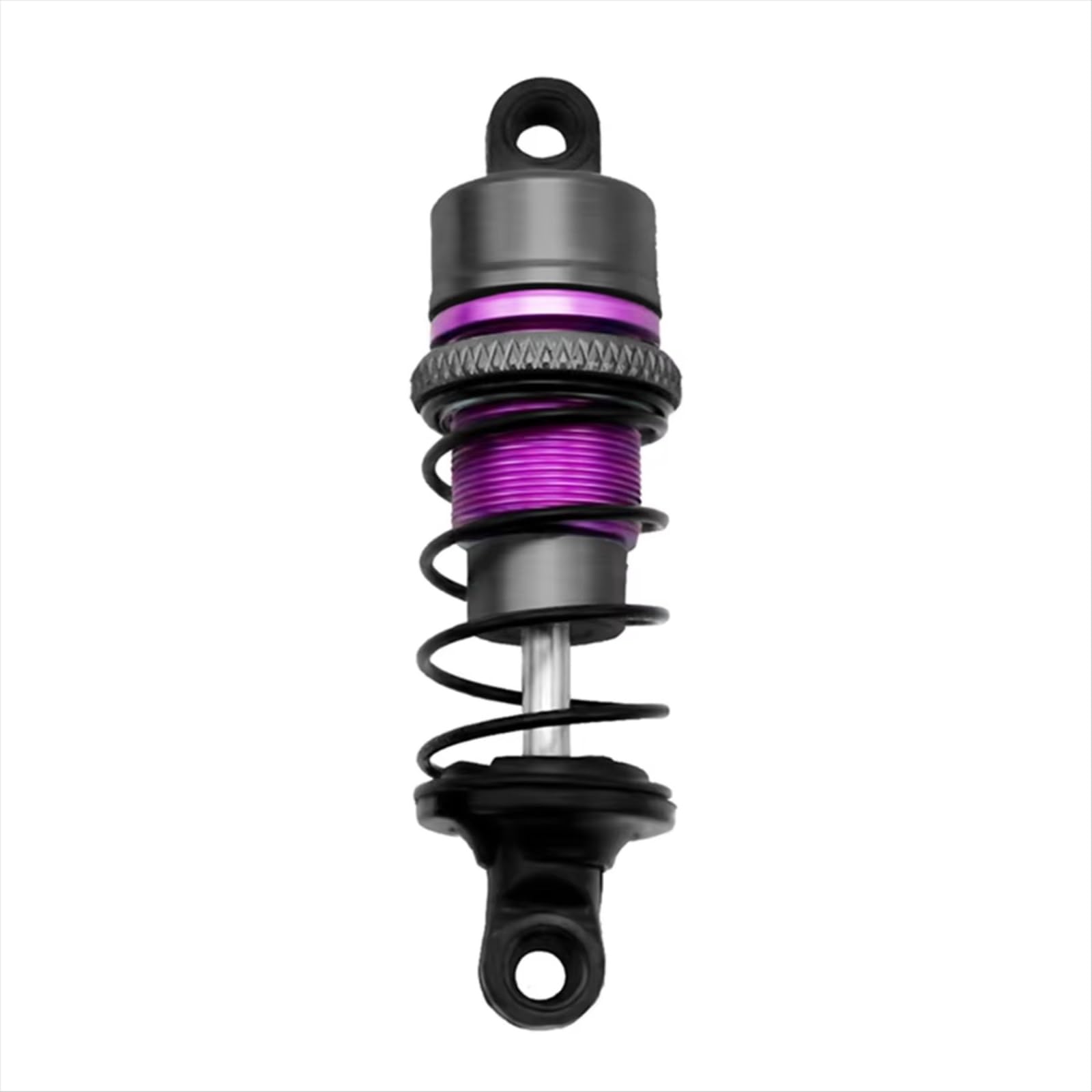 Repuestos RC Para 1/10 1 Par De Amortiguadores Metálicos Hidráulicos RC Coche Teledirigido Plano Para Carreras Drift(Red)