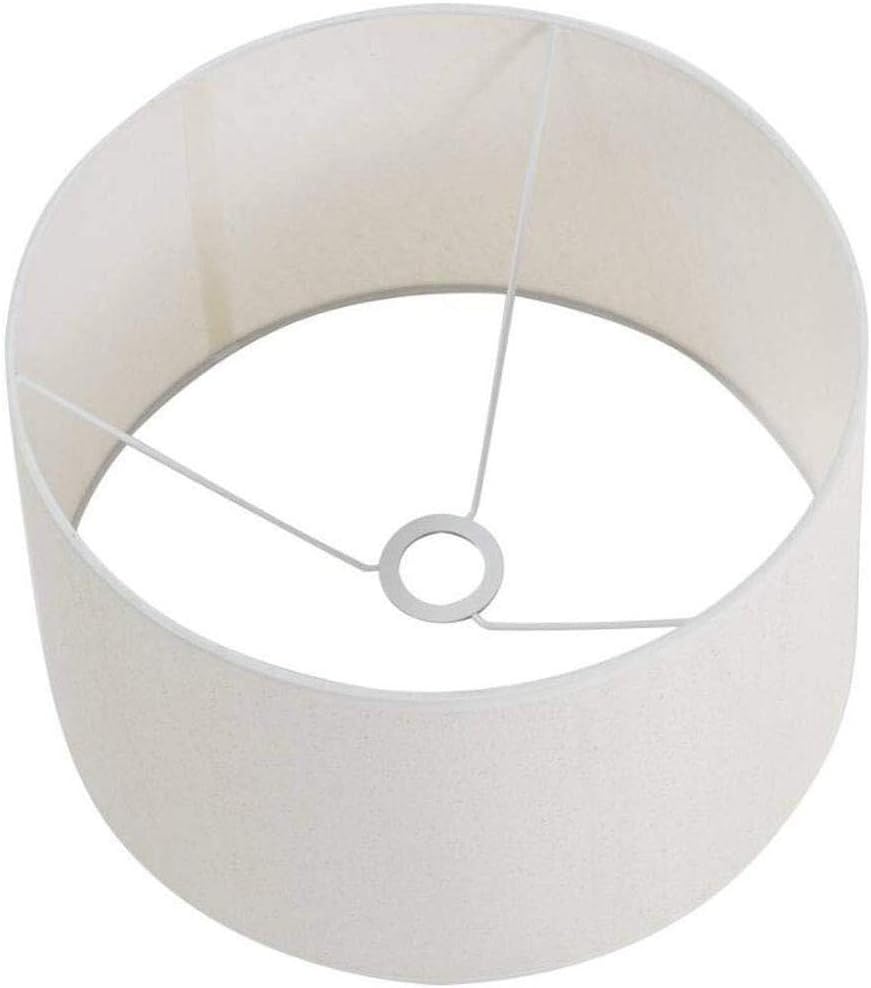 Linen Large Drum Lamp Shade with Slip UNO Fitter 7.87Inches Wide, Lampshades Amazon Canada