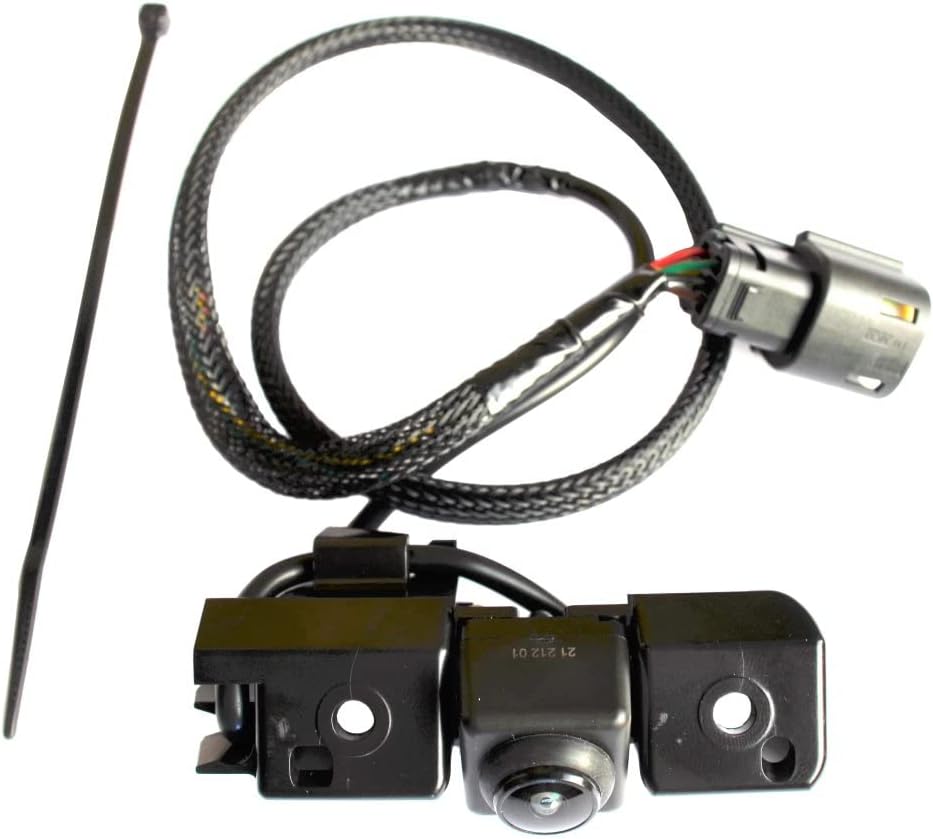 PT Auto Warehouse BUCGM-566N - Tailgate Rear View Park Assist Backup Camera - NSF Certified