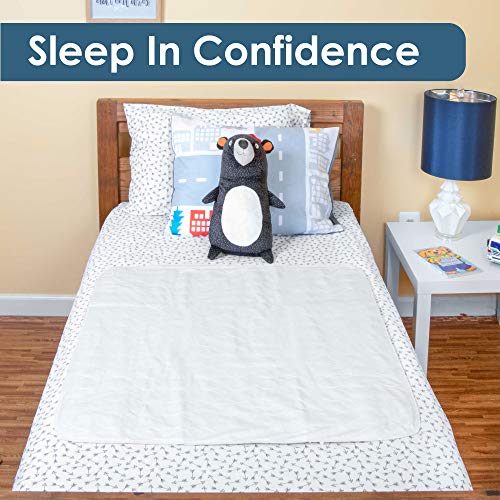 Washable Bed Pad for Incontinence, 34x36 Inches - Reusable Waterproof Mattress Sheet Protector Underpad - Thumbnail 5