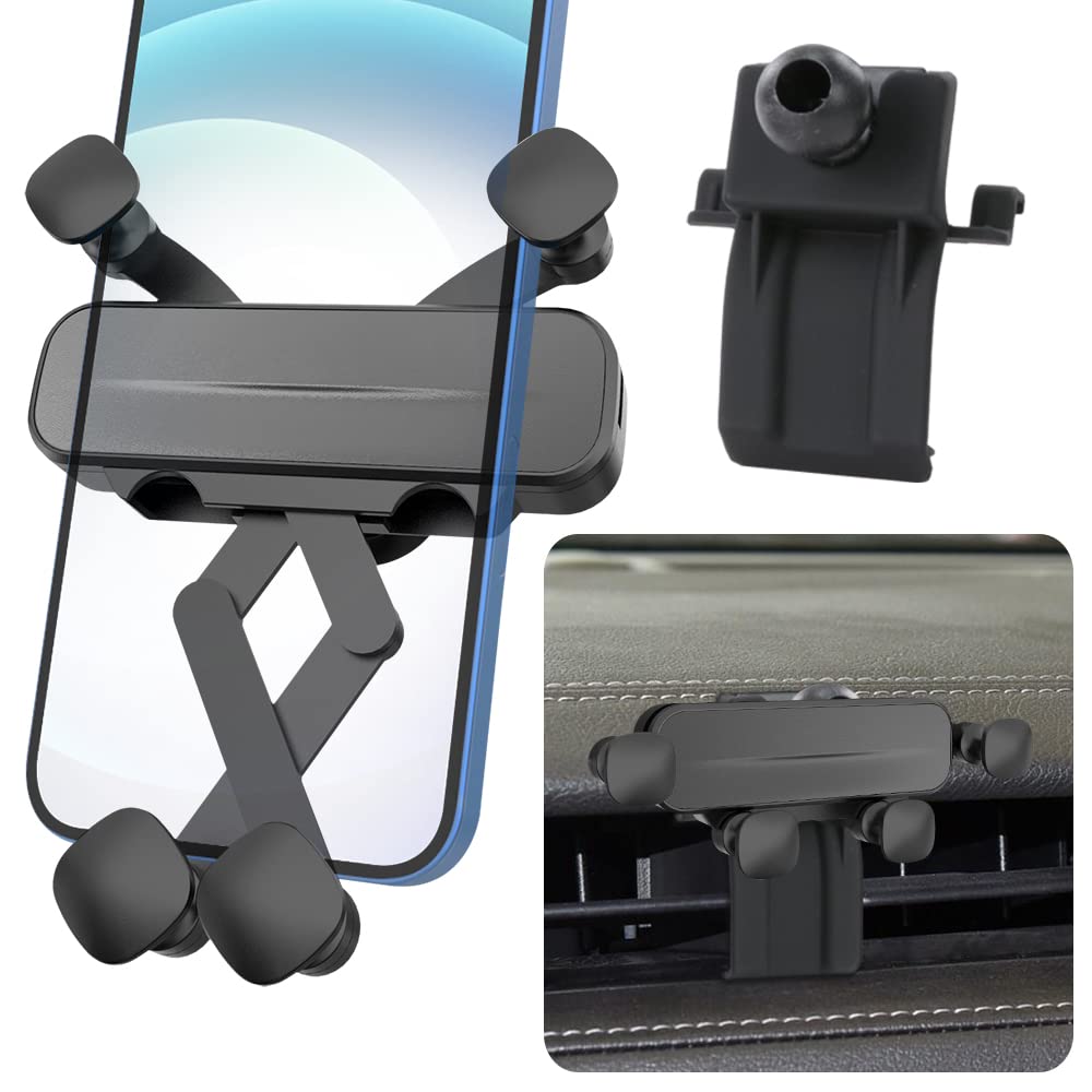 LUNQIN Car Phone Holder Mount for 2017-2023 Cadillac XT5 and 2020-2023 Cadillac XT6 Auto Accessories Interior Decoration Mobile Cell Smartphone