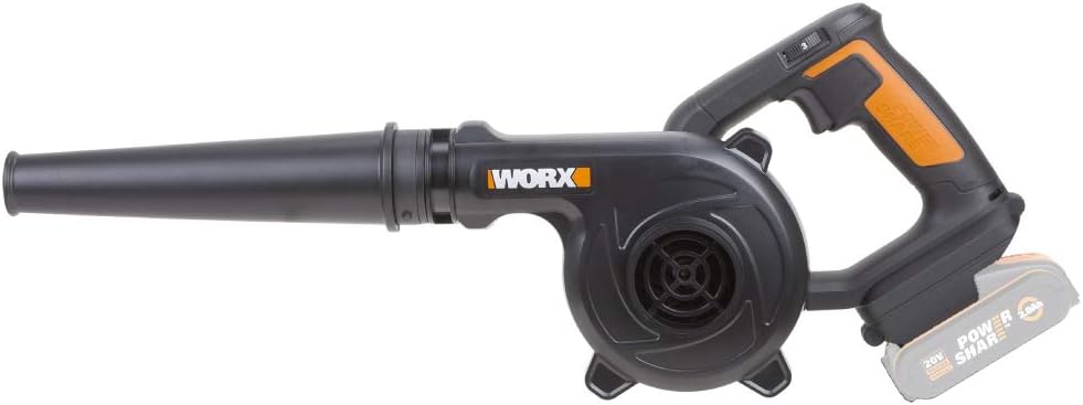 Lightweight Blower 20V Max Worx, Black/White - Image 3
