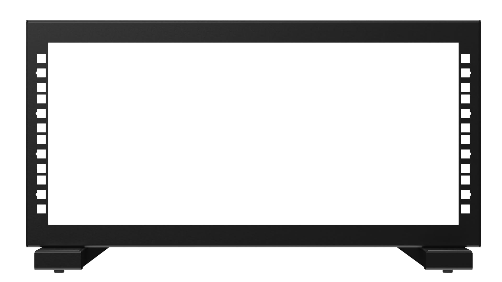 Server Rack 4U - Armadio Rack di Rete a Telaio Aperto in Metallo Resistente - Armadio di Rete con Trave Rinforzata per Apparecchiature di Rete e Server