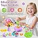 Fabric Flower Bouquets Toys with Music and Light, DIY Arts and Crafts Kit Toys for Kids Ages 4-8, Preschool Educational Activity Toy, Toddler Girls Christmas Birthday gifts for 4 5 6 7 8 Year Old Girl