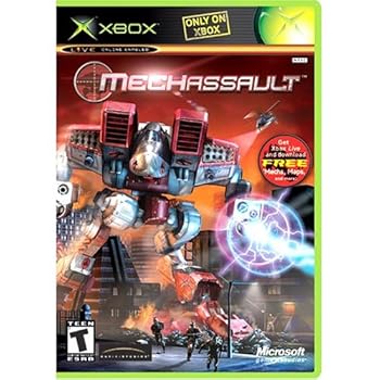 Video Game Mech Assault - Xbox Book