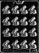 Cybrtrayd Life of the Party E444 Bite Size Bunnies Easter Chocolate Candy Mold in Sealed Protective Poly Bag Imprinted with Copyrighted Cybrtrayd Molding Instructions