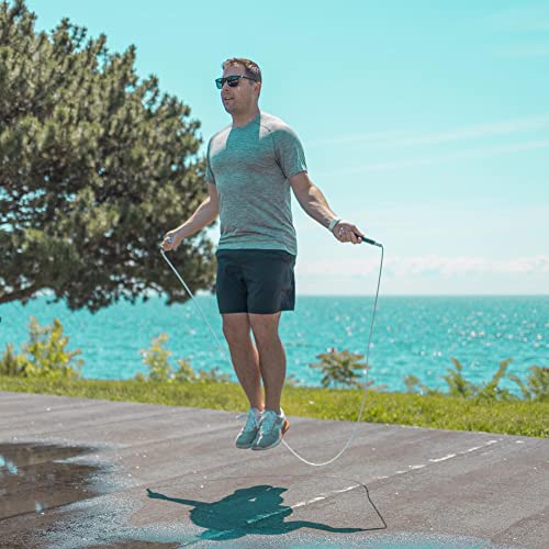 Elite Srs, Do Hard Things Pvc Jump Ropes For Fitness Training Set - Includes 3 Different Rope Thicknesses For Increasing The Intensity Of Your Workouts - Indoor/Outdoor Adjustable Jump Rope With Unbreakable Handles And Ultra-Durable Non-Kinking Pvc #TOP6