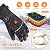 Heated Gloves for Men - Rechargeable Electric Battery Heated Gloves for Men and Women Touchscreen Winter Thermal Glove with 3 Heating Levels Waterproof Heated Gloves for Hunting?JRST-1?