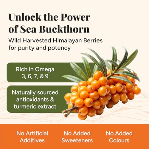 Image of Tata 1mg Sea Buckthorn Turmeric Plus Juice | Rich in Omega 7 & Vitamin C | Supports Immunity, Skin Health & Energy Levels | Antioxidant-Rich Nutraceutical | 300ml
