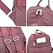 Tanweibago Mini Nylon Women Backpacks,11L Small Ladies backpacks Casual Lightweight Women Shopping Travel Daypack (Carmine)