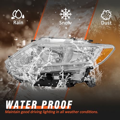 AXLAHA for 2014-2016 Nissan Rogue S SV Headlights by AXLAHA - Used condition - Image 5