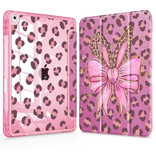 Coque arrière transparente brillante iPad 10,2 étui scintillant et pliable Mektron