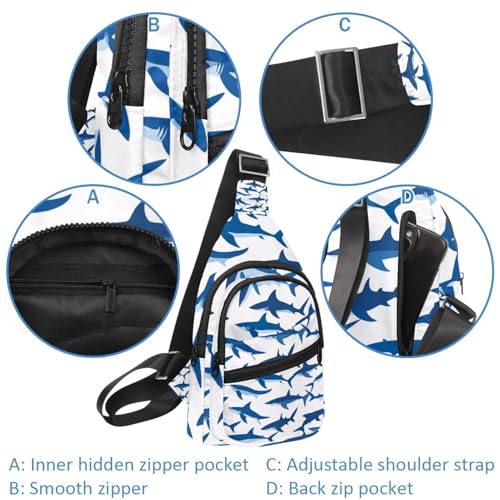 Sac banane avec sangle réglable multicolore pour le sport - 2