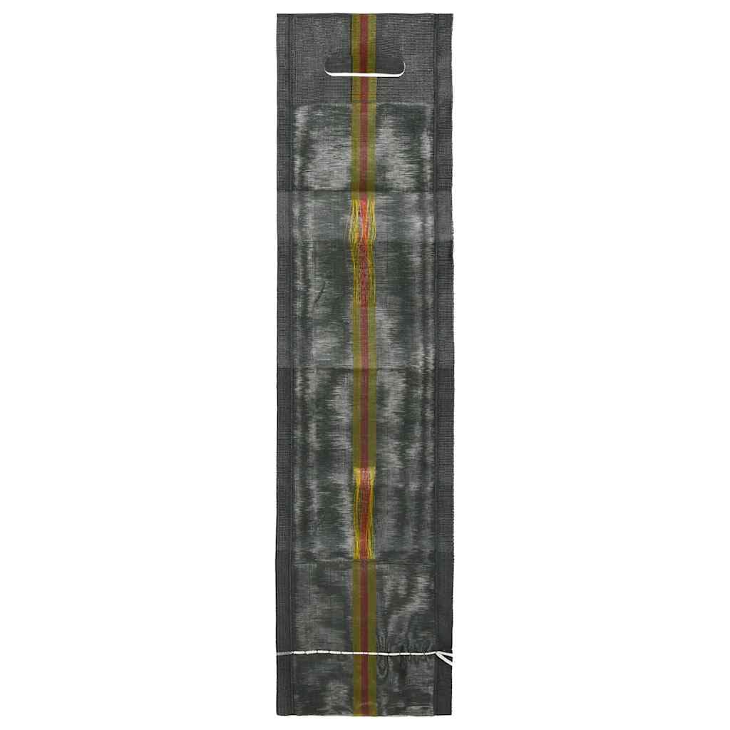 Worki na piasek, zestaw 10 sztuk, ochrona przeciwpowodziowa, 103 x 25 cm, HDPE, wytrzymały worek na piasek do zalania, worki na piasek do napełniania, do piwnicy i garażu, tkanina odporna na warunki
