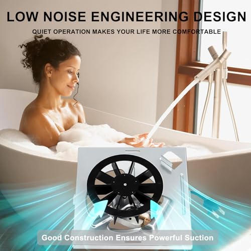 Image of 688-K /688-J /688-H 50CFM Fan, S97012026 696N-R02 B Unit Fan Assembly for Nutone Broan 688K, 688J, 688H, 663H, 688-G, 663-H, 688G, 663G, 663J, Bathroom Fan Motor Replacement 695-R02 B, 695-R03 B Unit.