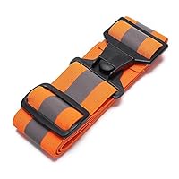 Reflectorriem, reflecterende gordel, reflecterende veiligheidsgordel, hoge zichtbaarheid, reflectoren, riem, reflectorband, reflectorband, hardlopen, reflectorriem, (Roze, S-XXL
