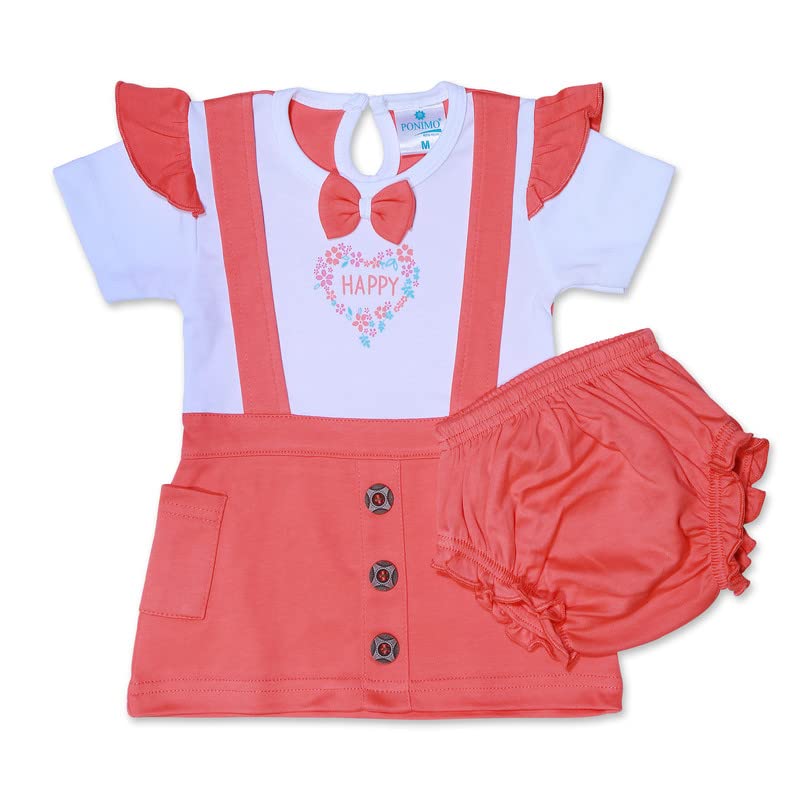 PONIMO GIRLS TOP CLOTHING SET 100% COTTON