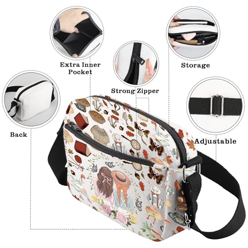 CMNIM Novel Book Inspired Crossbody Purse Movie Gift Book Literary Readers Gifts for The Books Fans Shoulder Bag3