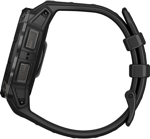 Miniatura 7 de Garmin Instinct - Reloj inteligente GPS para exteriores de 3 a 1.772 in, AMOLED, color negro con banda negra, paquete 010-02936-00 con 2 años