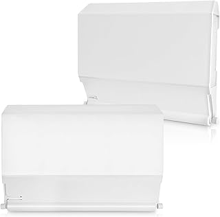 ownwhim SPX1082K Weir Door Flapper Compatible with Hayward SP1082 SP1083 SP1084 SP1085 SP1086 Pool Skimmer - Plastic Weir Gate Assembly Replacement Kit for Automatic Skimmer, White (2 Pack)