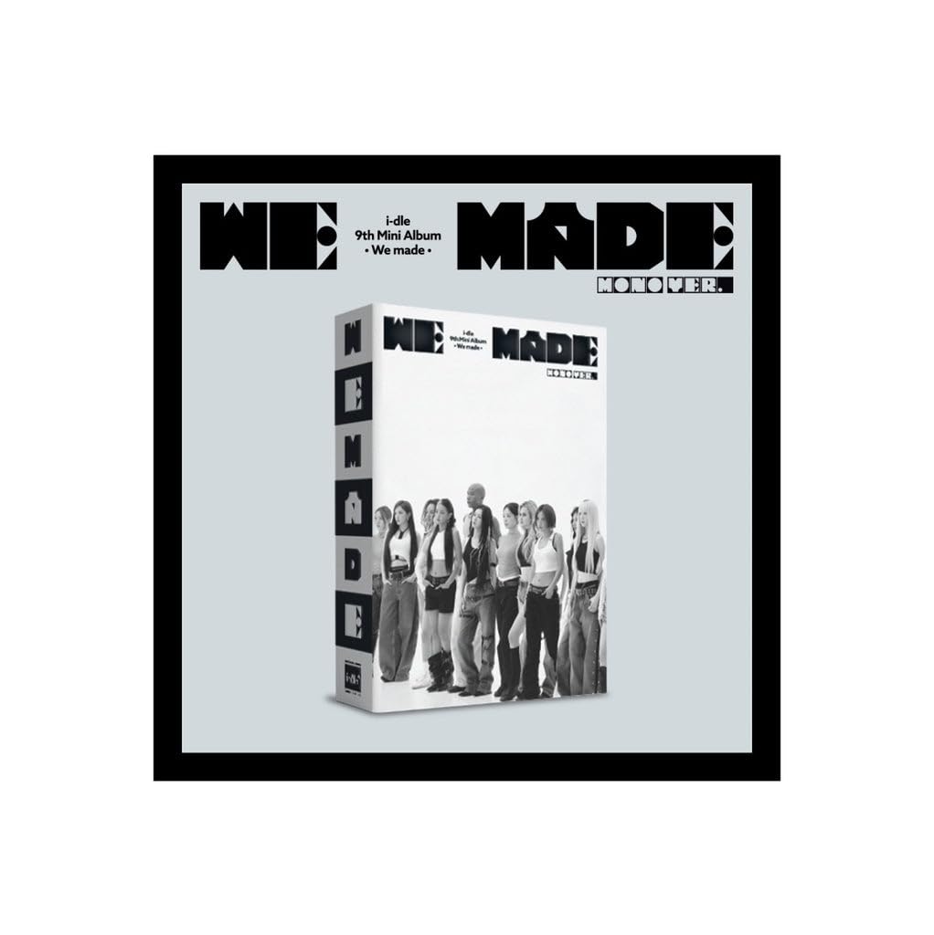 Amazon.co.jp: アイドゥル i-dle We Made [Mono Ver.] 9thミニアルバム