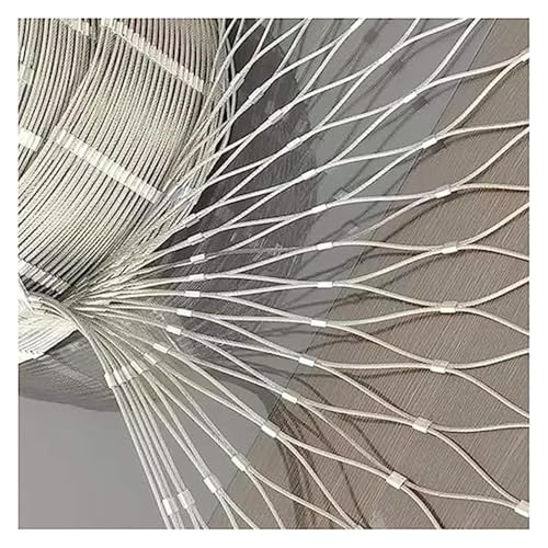Clôture décorative en inox flexible pour animaux et balcons
