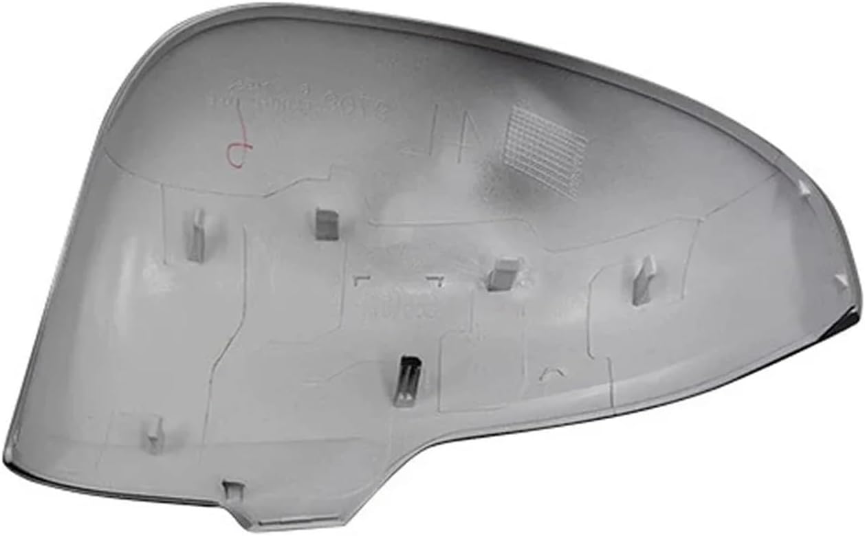 Compatible For Mark X Reiz Prius 2009-2017 Car Replacement Rearview Side Mirror Cover Wing Cap Exterior Door Case Trim (Color : Gloss Black)
