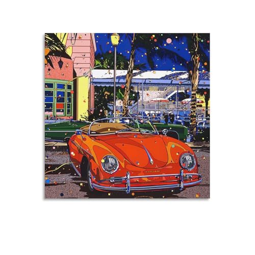 ��؉p�l�̍�i �s��������̐^���t �A�[�g �|�X�^�[ �z�[������ �p�l�� �ǃA�[�g ����Ǌ|�� �G�� �ŉ� �|�p��i �C���e���A20x20inch(50x50cm)