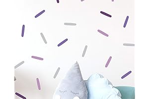 Confetti Sprinkles Wall Decals (1 inch x 5 inch confetti - 160...