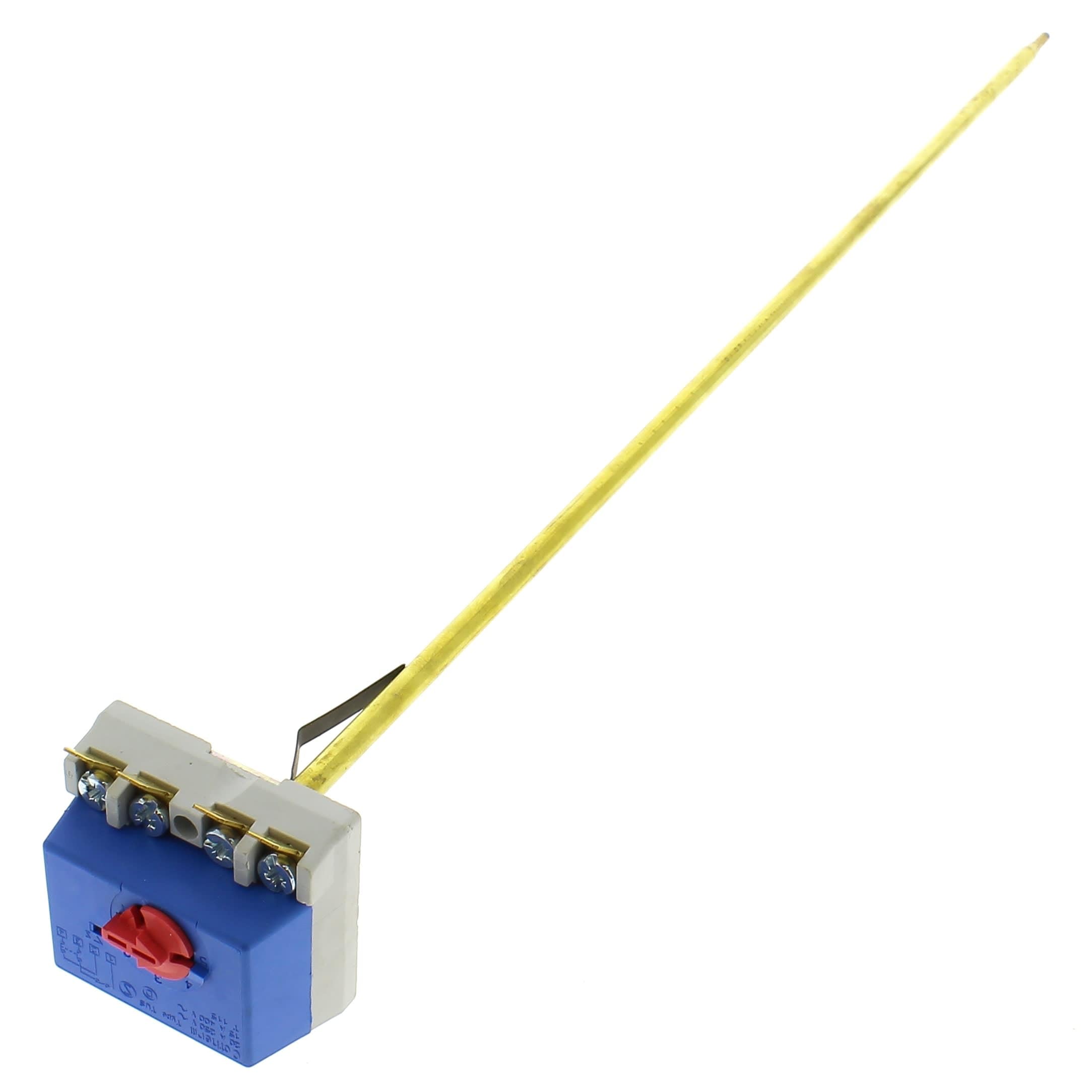 Termostato tus 450 mm con terminales para calentador de agua Fagor