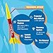 Estes 1499 Rascal and Hijinks Rocket Launch Set, Prebuilt Beginner Flying-Rocket-Model Set for Ages 10+, Includes Launch Pad System